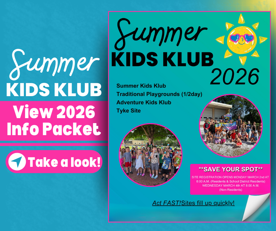 2026 Summer Kids Klub Info Packet