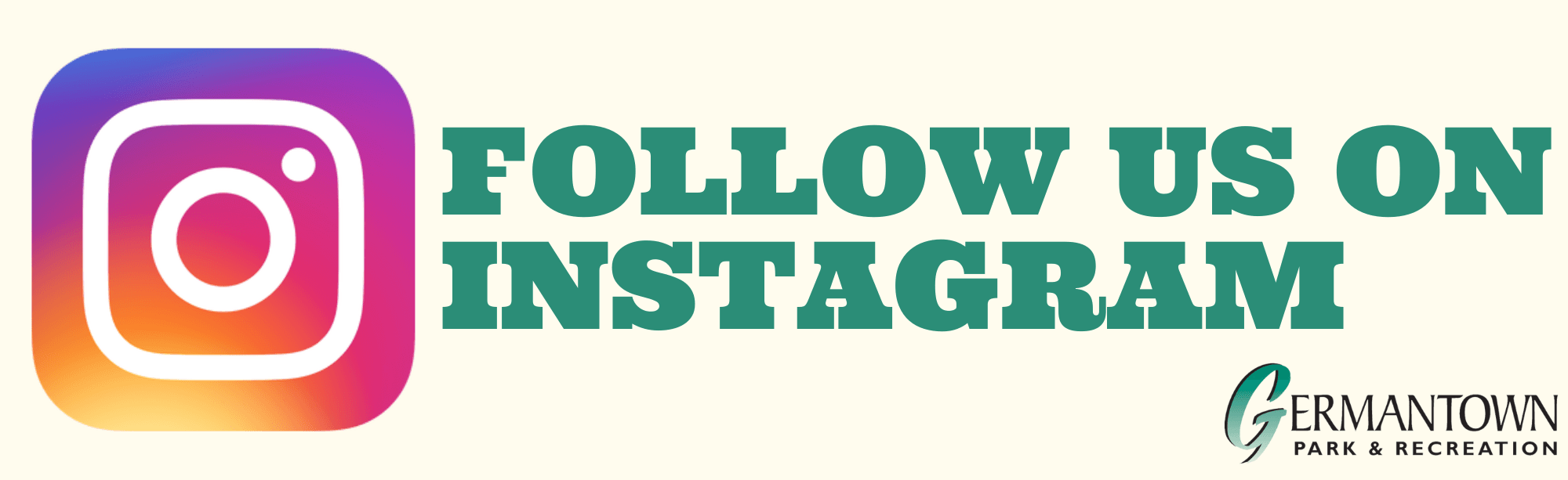 Follow us on Instagram