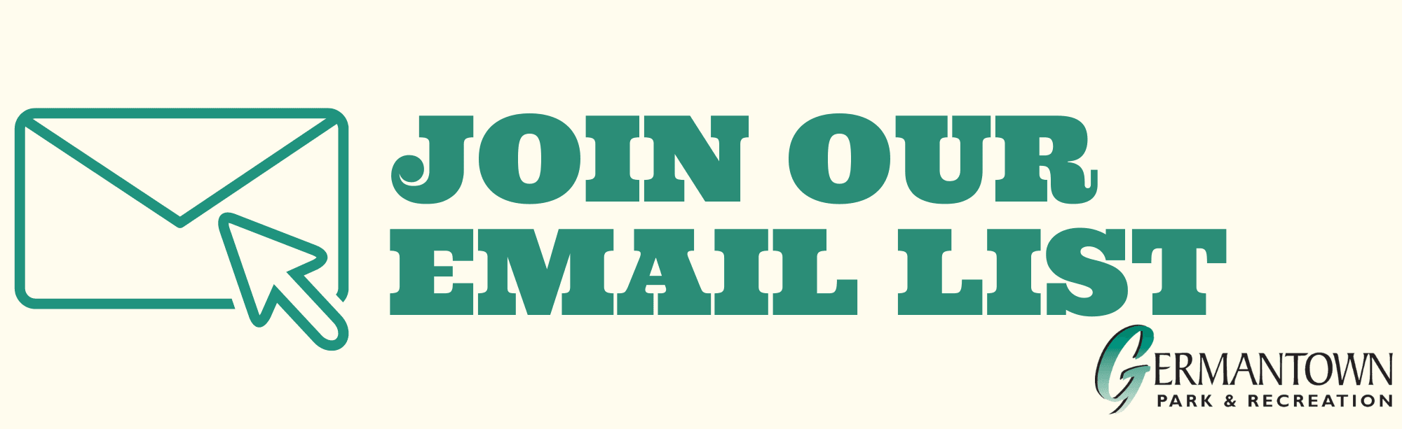 Join our email list